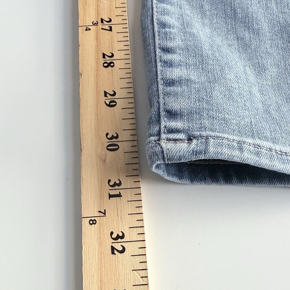 NYDJ Jeans Size 12 Blue Denim Marilyn Straight Leg Classic Stretch Capsule - Picture 5 of 9